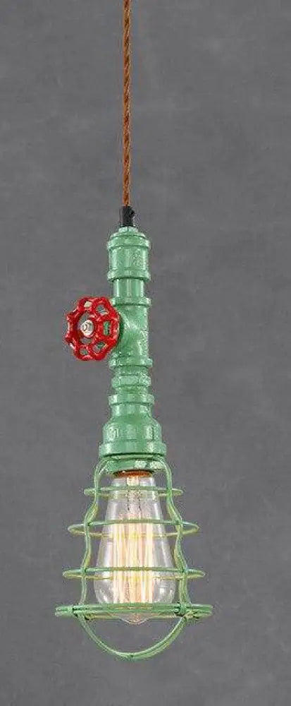 Lustre Led Industriel Abat-Jours Colorés F Luminaire Chambre