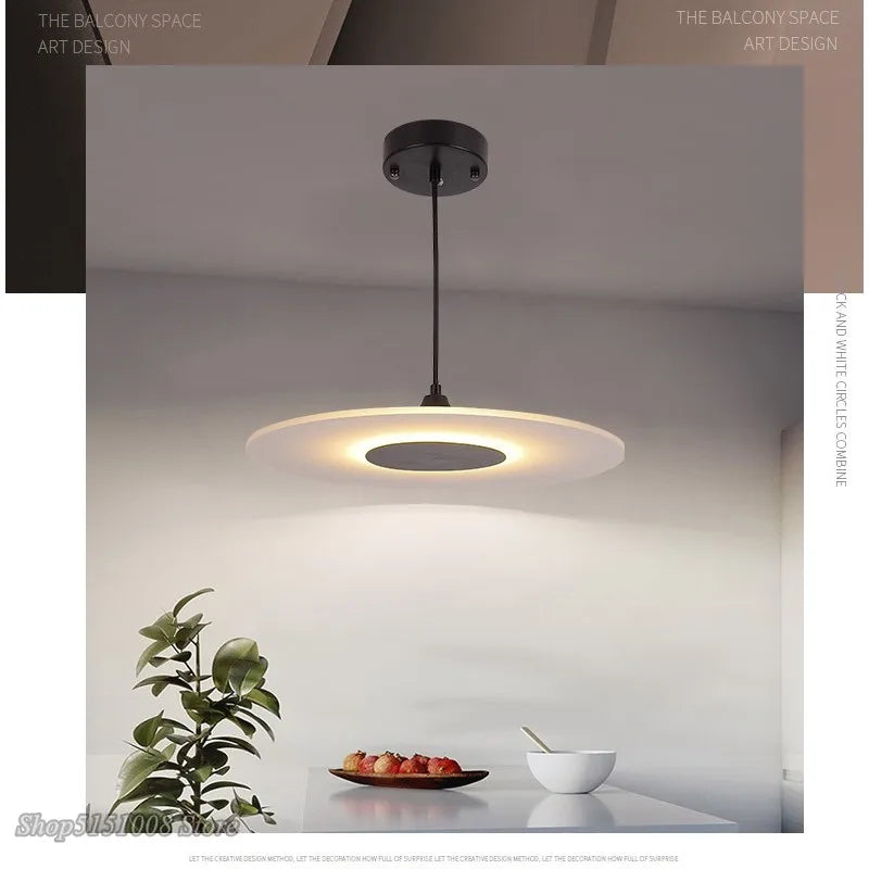 lustre led moderne minimaliste créatif et romantique