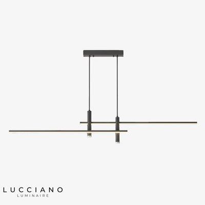 Lustre LED Sarno minimaliste en barre