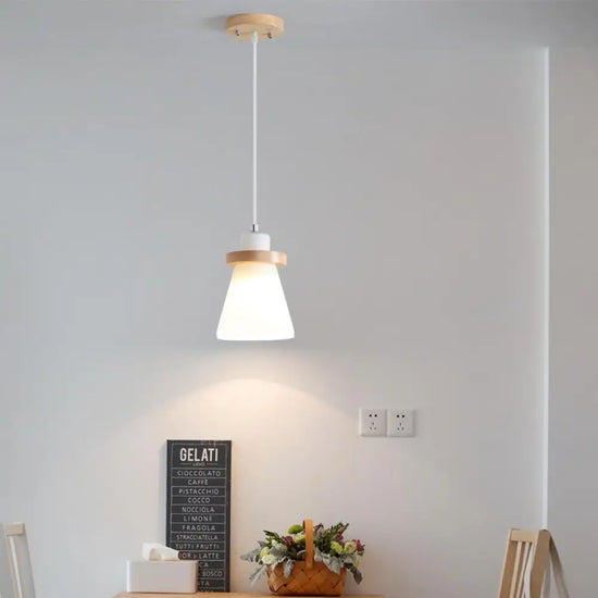 Lustre Nordique Bois Marline B: 1 Tête