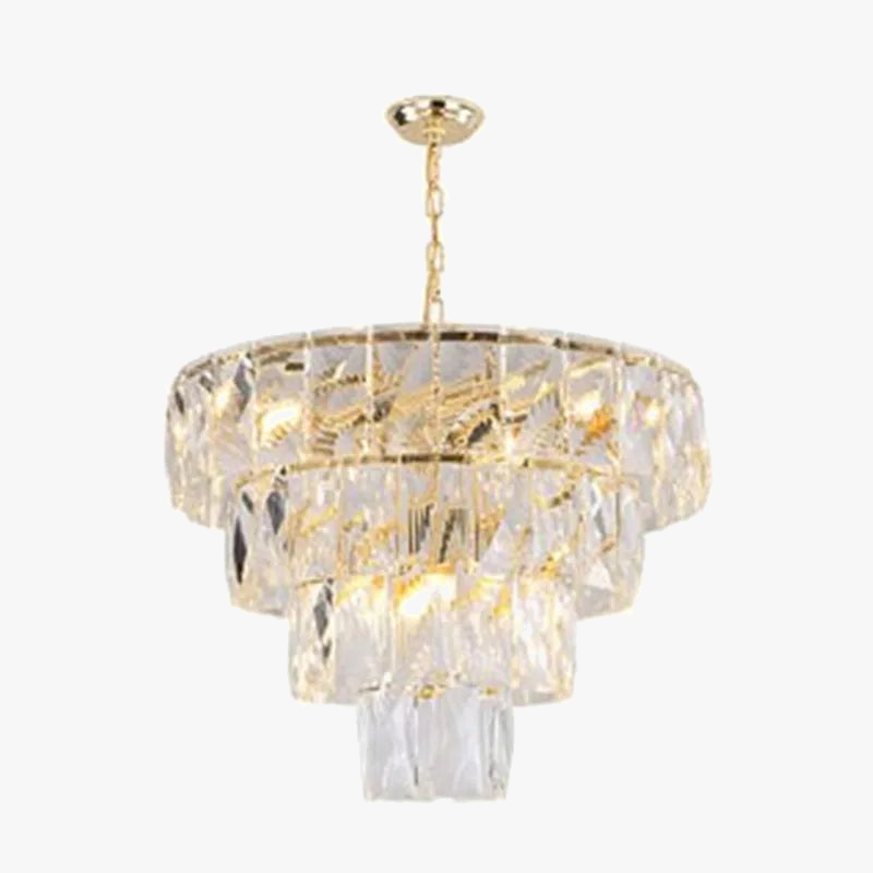 Lustre Rond Contemporain Brillant