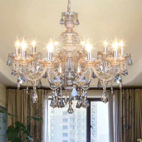 Lustre cristal ancien