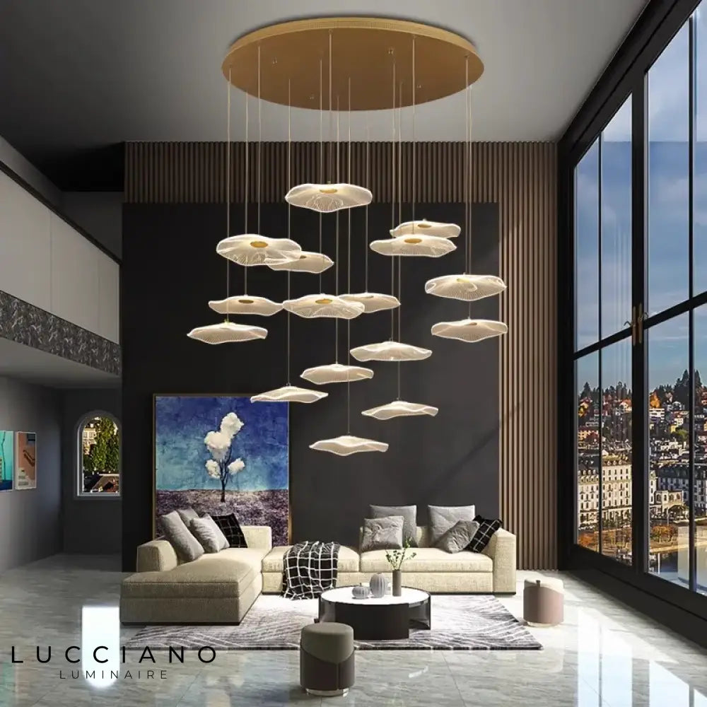 Lustre Villa Moderne Minimaliste Luxe | Luminaire lucciano