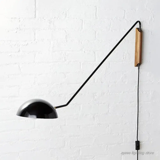Nouvelle Applique Murale Élégante Et Moderne. Noir Applique Chambre