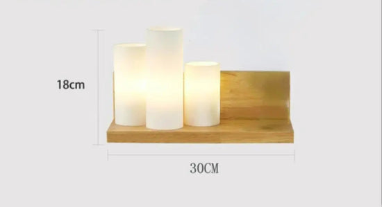 Nouvelle Applique Nordique: Design Lumineux Élégant Type A-Gauche Murale Chambre