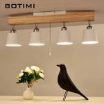 Plafonnier Ajustable Bois Métal Led Luminaire Chambre