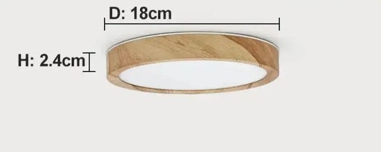 Plafonnier Chambre Bois 18M