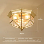 Plafonnier Diamant Moderne Priyanka Luminaire Doré