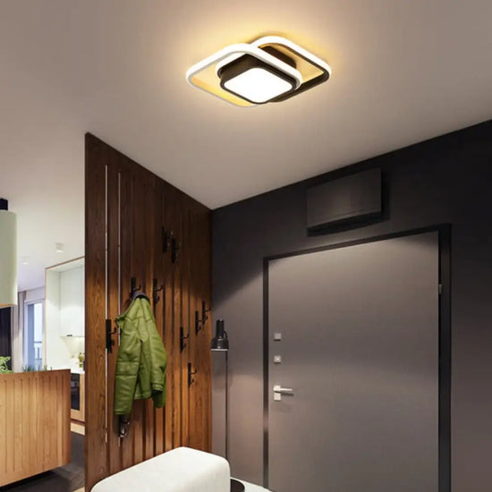 Plafonnier Led Bicolore Denver Luminaire Chambre