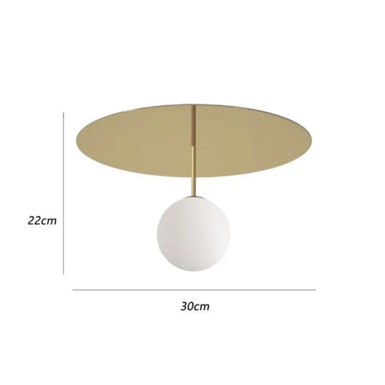 Plafonnier Led Circulaire Moderne Auggie Luminaire Chambre