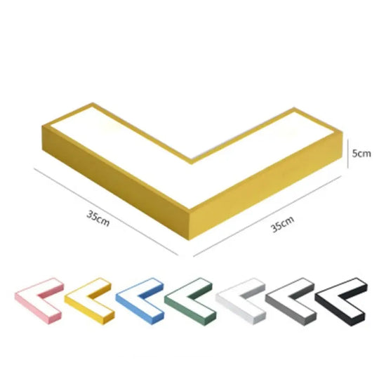 Plafonnier Led Design Arrow Jaune / Chaude Luminaire Chambre