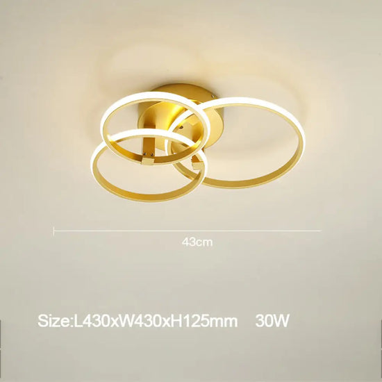 Plafonnier Led Design Multilumineux Vexler Luminaire Chambre