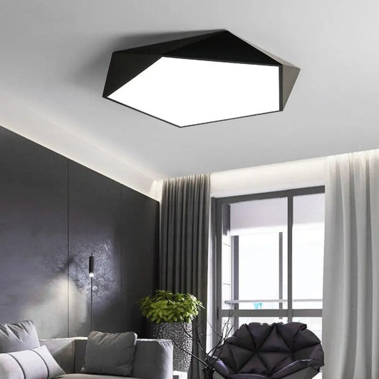 Plafonnier Led Géométrique Coloré Luminaire Chambre