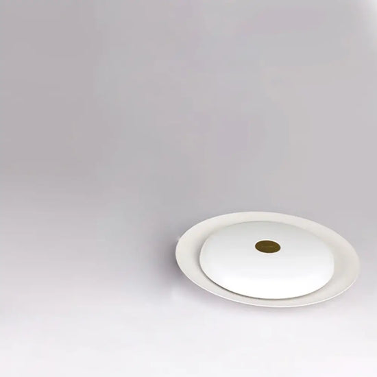 Plafonnier Led Mazan Étanche Industriel Blanc / 12W Chaude Luminaire Chambre