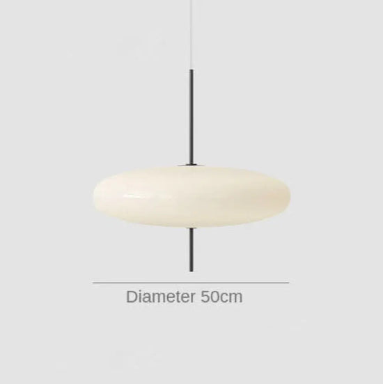 Plafonnier Led Ovale Moderne Blanc Luminaire Chambre