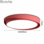 Plafonnier Led Rond Art Design Luminaire Chambre