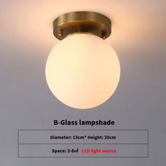 Plafonnier Moderne Diara En Verre B / Chaude Luminaire Chambre
