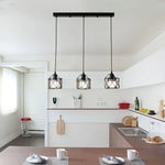 Plafonnier Suspendu Cuisine 3 Lampes Lustre & Plafonnier
