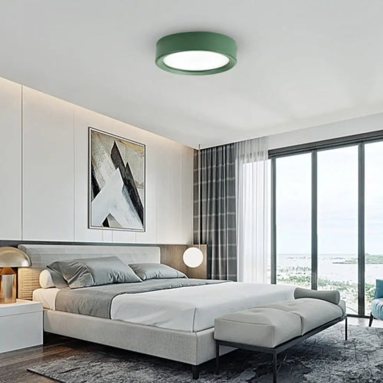 Spot Led Circulaire En Aluminium Jasob Luminaire Chambre