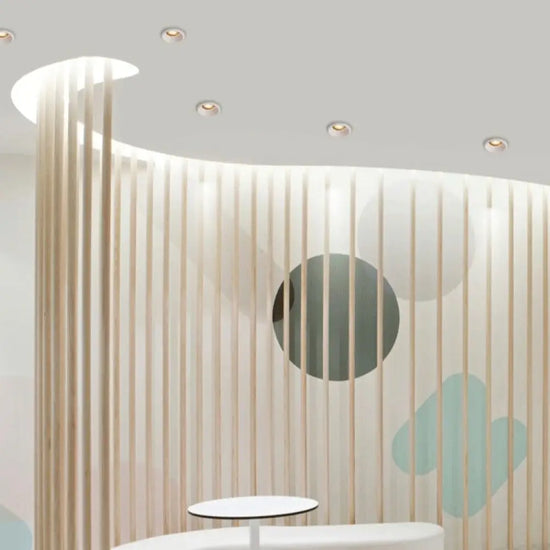 Spot Led Encastrable Ruche Anti-Éblouissement Luminaire Chambre
