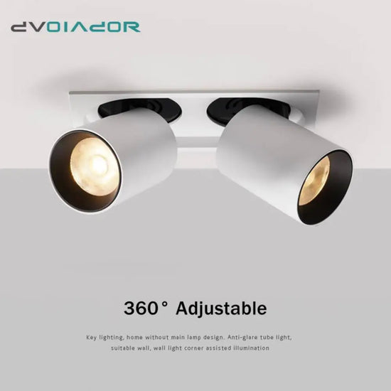 Spot Led Rond Orientable Multifeux Luminaire Chambre