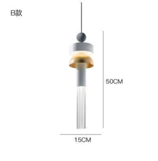 Suspension Arrondie Métal Coloré Tassel B / Froide Luminaire Doré