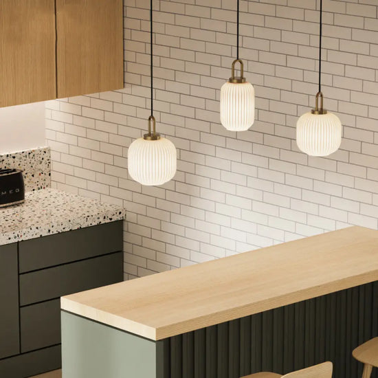 Suspension Charlise En Verre Contemporain Luminaire Chambre
