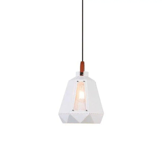 Suspension Géométrique Métal Fumé Led K Luminaire Chambre