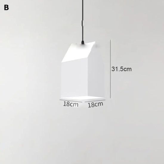 Suspension Géométrique Moderne Harry B / Jaune Luminaire Chambre