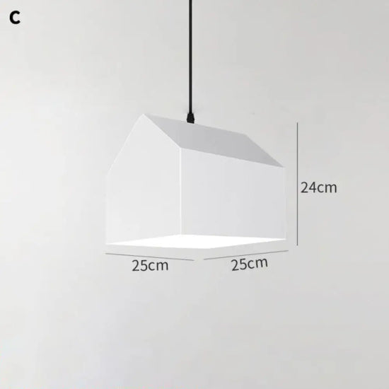 Suspension Géométrique Moderne Harry C / Jaune Luminaire Chambre
