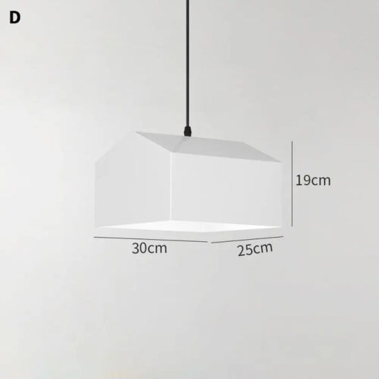 Suspension Géométrique Moderne Harry D / Jaune Luminaire Chambre