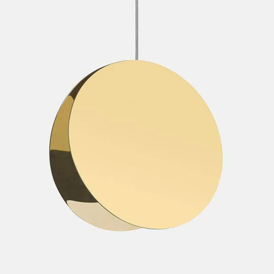 Suspension Globes Ronds Ouverts Doré / 20Cm Luminaire Chambre