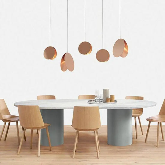 Suspension Globes Ronds Ouverts Luminaire Chambre