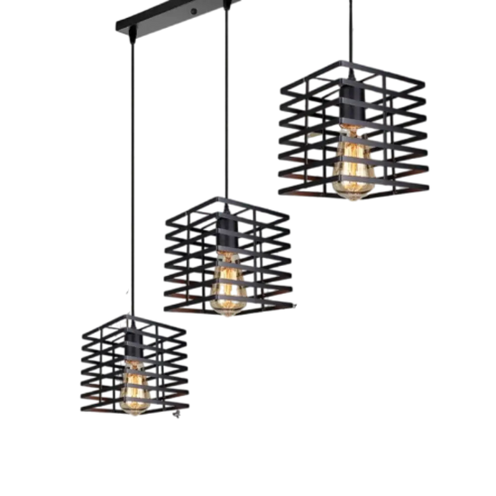 Suspension Industrielle Cuisine Ampoule Lustre & Plafonnier