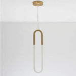 Suspension Led Anneau Moderne Hang Doré / Naturelle Luminaire Chambre