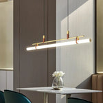 Suspension Led Cassy Minimaliste Moderne Luminaire Doré
