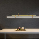 Suspension Led Cassy Minimaliste Moderne Luminaire Doré