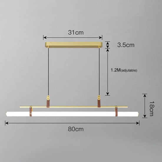 Suspension Led Cassy Minimaliste Moderne S - Doré Luminaire Doré