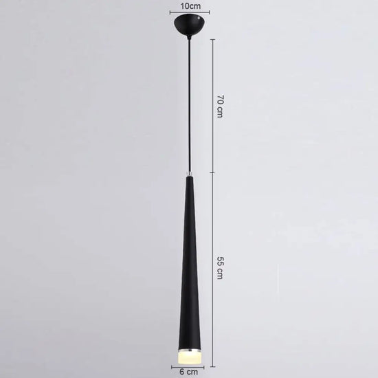 Suspension Led Conique Multicolore Luminaire Chambre