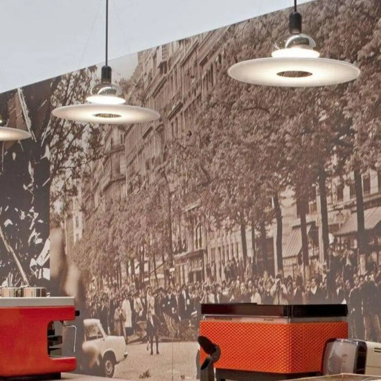 Suspension Led Design Métal Nordique Luminaire Chambre