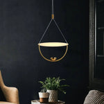 Suspension Led Dorée Style Fly Luminaire Chambre