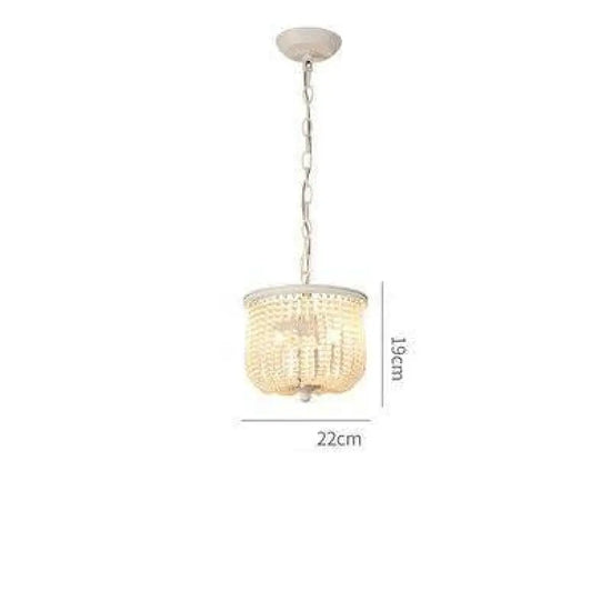 Suspension Led Dorée Verre Cristal 22 X 19Cm Luminaire Chambre