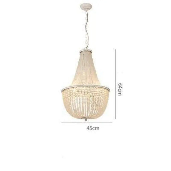 Suspension Led Dorée Verre Cristal 45 X 64Cm Luminaire Chambre