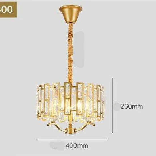 Suspension Led Dorée Verre Hôtel 40 X 26Cm Luminaire Chambre