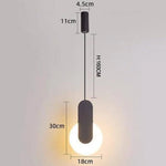 Suspension Led En Aluminium Design Circulaire C - Noir / Chaude Luminaire Chambre