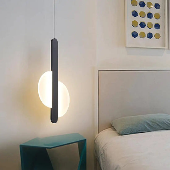 Suspension Led En Aluminium Design Circulaire Luminaire Chambre