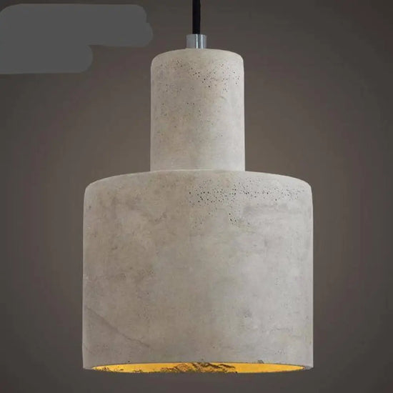 Suspension Led En Ciment (Styles Variés) B Luminaire Chambre
