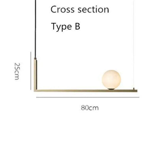 Suspension Led Géométrique Finition Cuivre B Luminaire Chambre