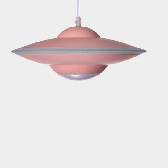 Suspension Led Industrielle Soucoupe Métal Luminaire Chambre