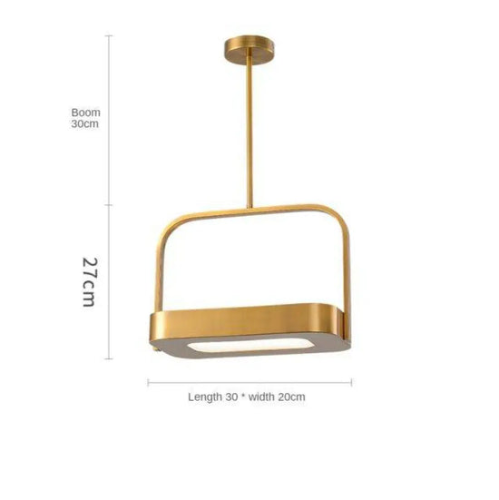 Suspension Led Métal Arrondie Shadow Luminaire Chambre